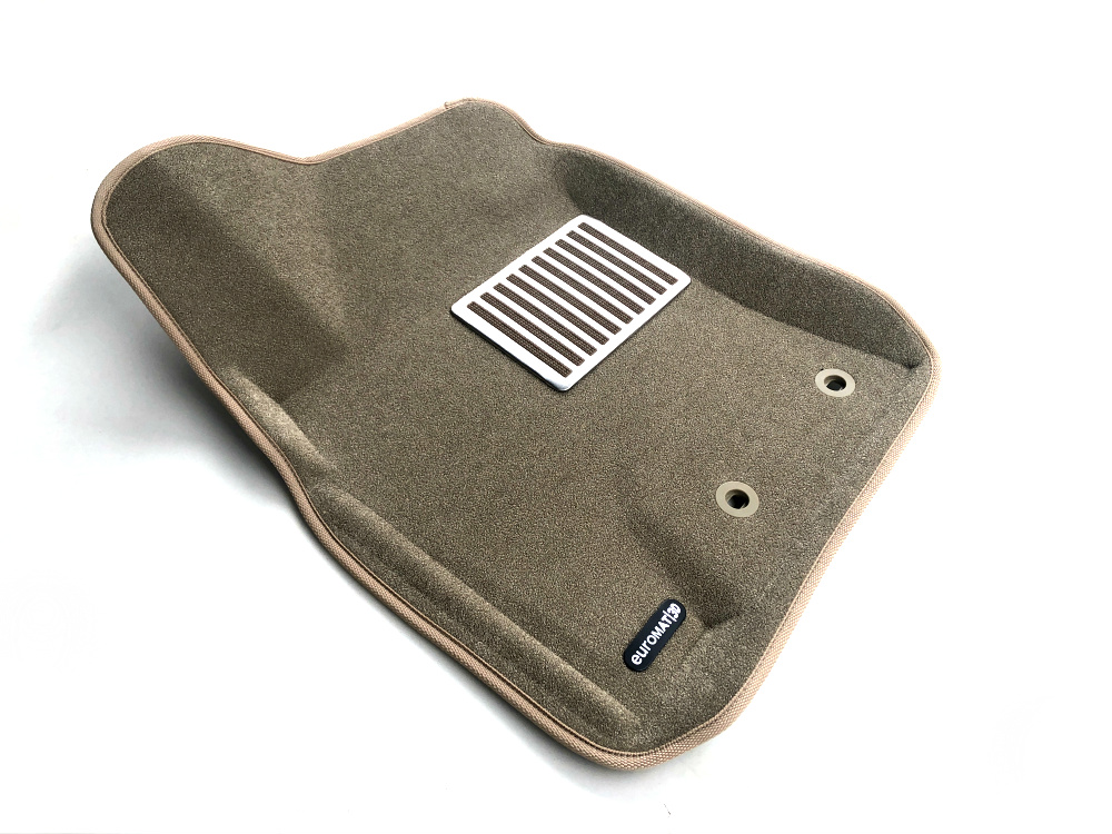 Коврики салона текст. 3D euro-std TOYOTA LC 200 (2012-) (с креп.) (БЕЖ) (EM3D) NP2